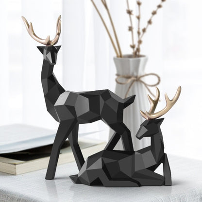 Reindeer Figurines Sculpture Zendrop