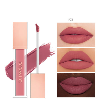 Non-stick Cup Non-fading Velvet Matte Lip Gloss