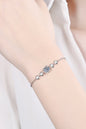 1 Carat Moissanite Heart Bracelet - DunbiBeauty, LLC