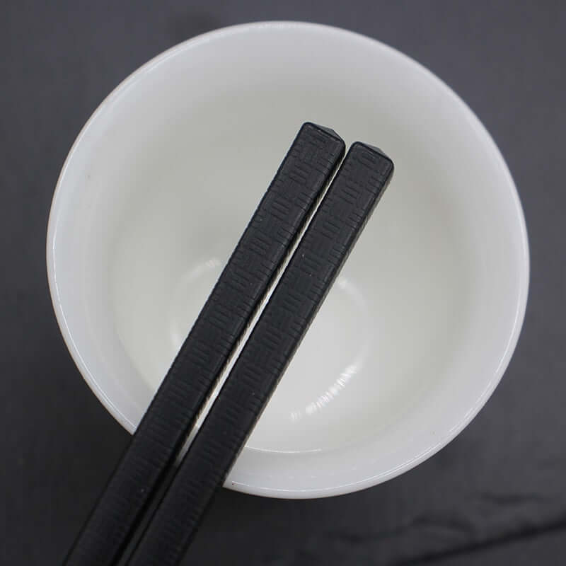 1 Pair Chinese style chopsticks tableware food stick alloy Catering utensils sushi sticks Non-slip Household Kitchen Utensils - DunbiBeauty, LLC