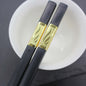 1 Pair Chinese style chopsticks tableware food stick alloy Catering utensils sushi sticks Non-slip Household Kitchen Utensils - DunbiBeauty, LLC