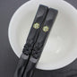 1 Pair Chinese style chopsticks tableware food stick alloy Catering utensils sushi sticks Non-slip Household Kitchen Utensils - DunbiBeauty, LLC