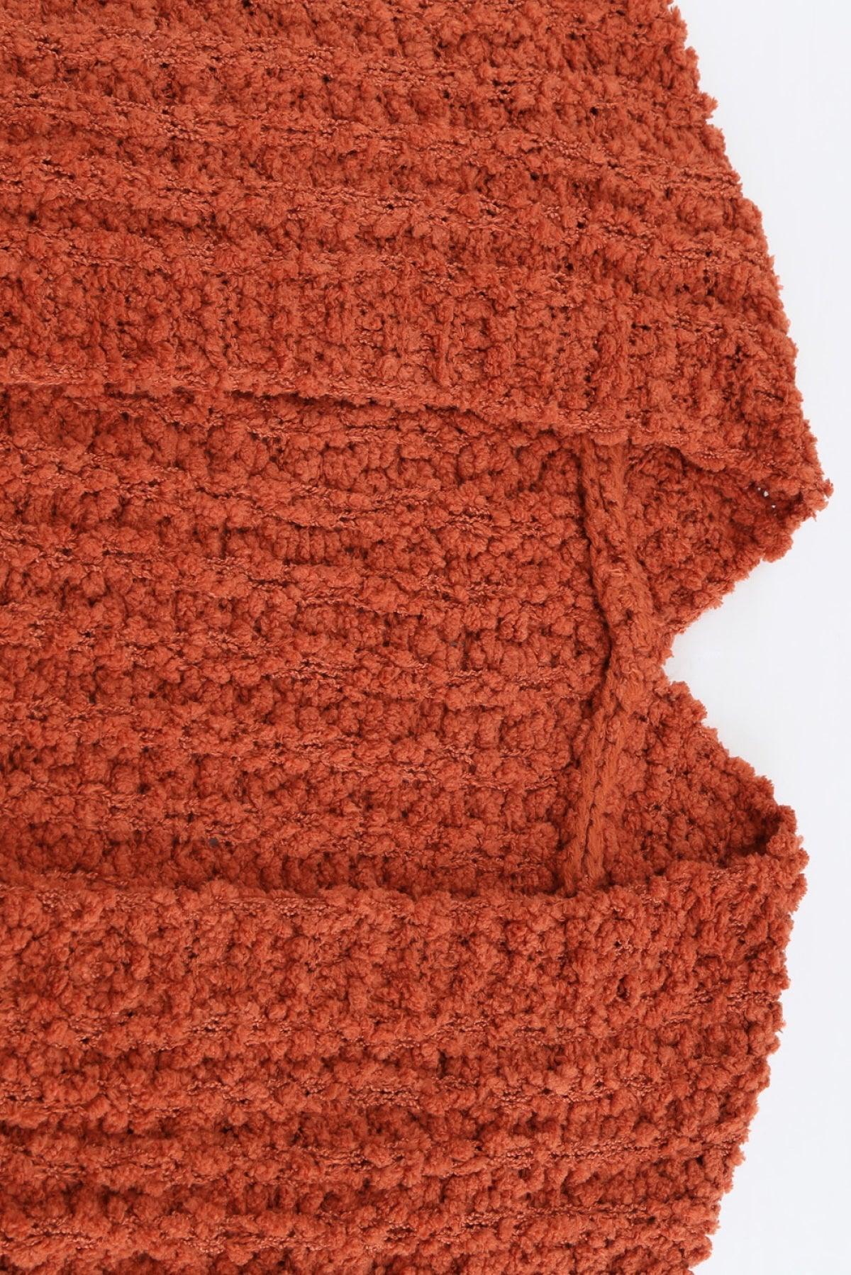 Pebble Beach Textured Cardigan Kiwidrop