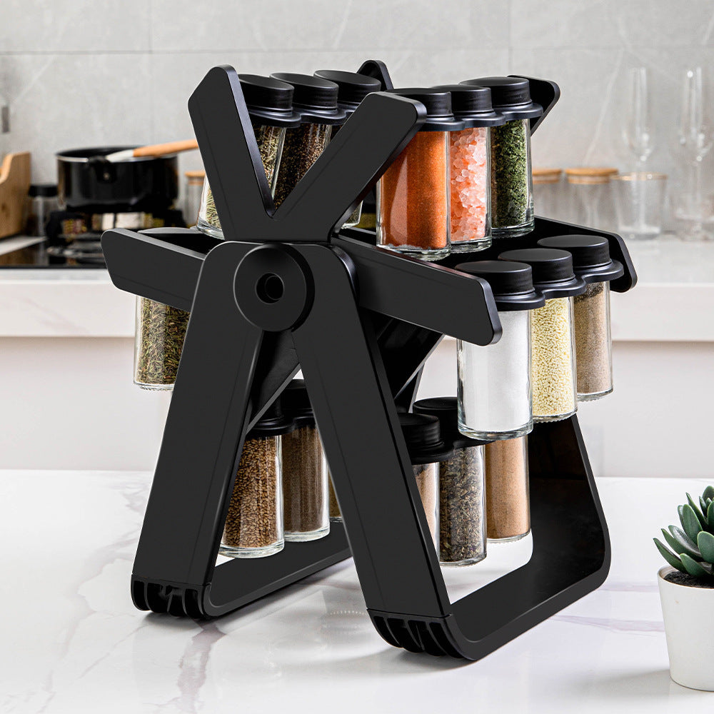 Rotating Spice Rack Zendrop