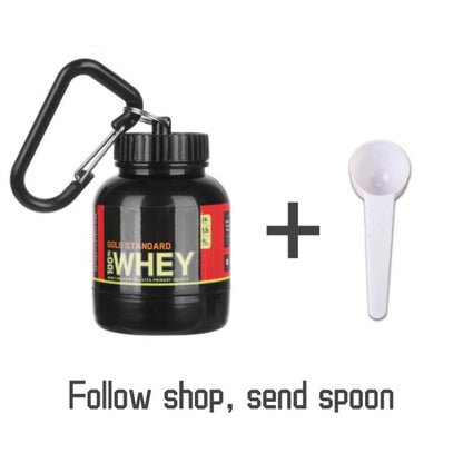 Mini Protein Powder Bottle Zendrop