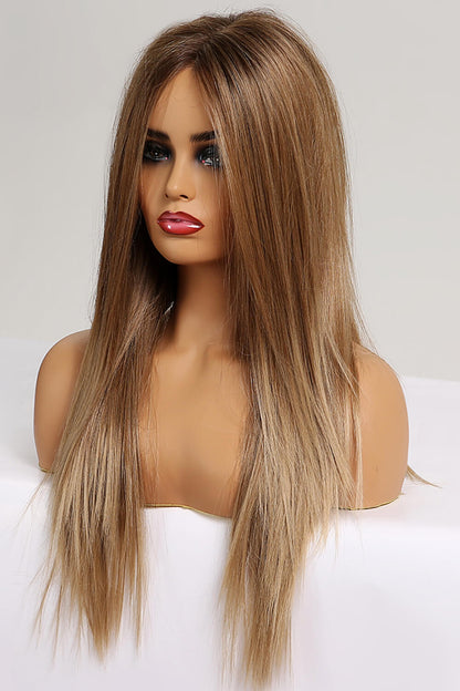 13*2" Lace Front Wigs Synthetic Long Straight 26'' 150% Density - DunbiBeauty, LLC