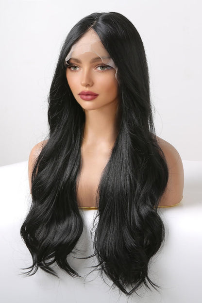 13*2" Lace Front Wigs Synthetic Long Wavy 24" 150% Density - DunbiBeauty, LLC