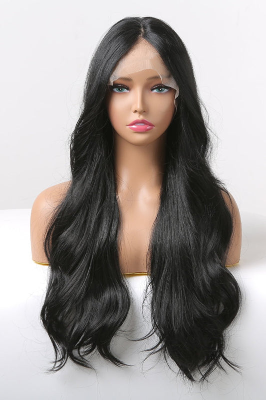 13*2" Lace Front Wigs Synthetic Long Wavy 24" 150% Density - DunbiBeauty, LLC