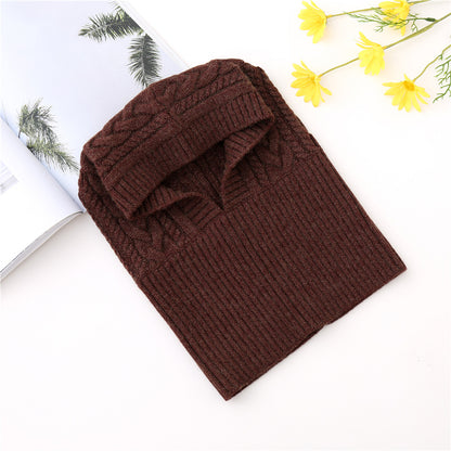 Unisex Versatile Knitted Hood for Cold Weather nihaodropshipping