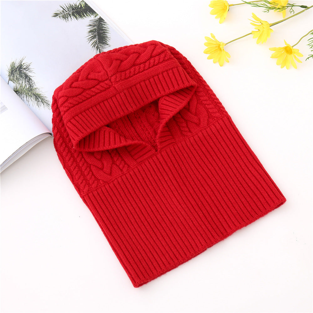 Unisex Versatile Knitted Hood for Cold Weather nihaodropshipping