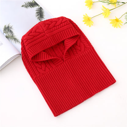 Unisex Versatile Knitted Hood for Cold Weather nihaodropshipping