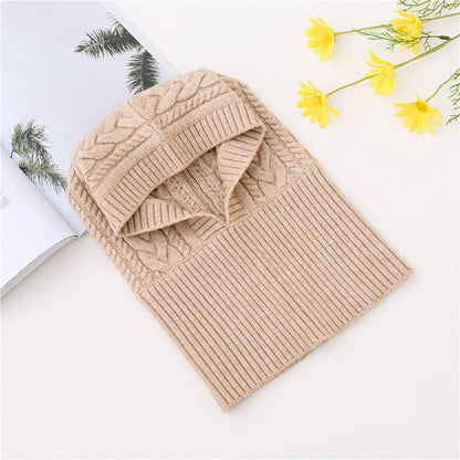 Unisex Versatile Knitted Hood for Cold Weather nihaodropshipping