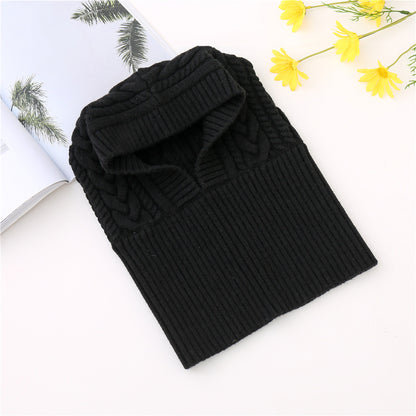 Unisex Versatile Knitted Hood for Cold Weather nihaodropshipping