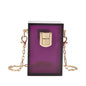 Transparent Box Shaped Acrylic Chain Shoulder Bag nihaodropshipping