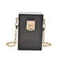 Transparent Box Shaped Acrylic Chain Shoulder Bag nihaodropshipping