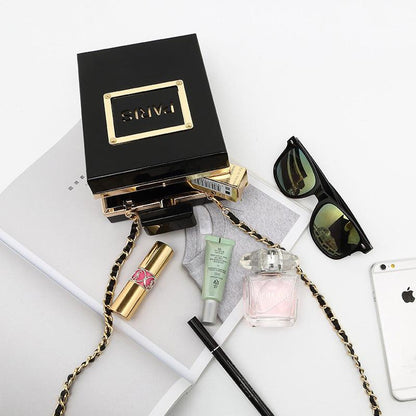 Perfume Bottle Transparent  Clutch nihaodropshipping