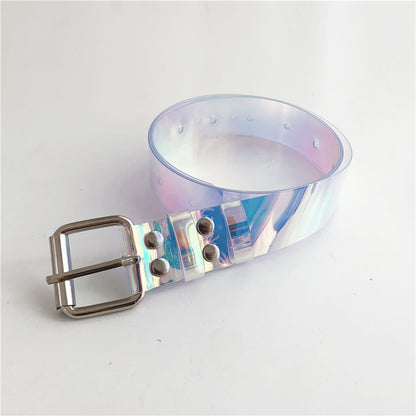 Transparent PVC Belt nihaodropshipping