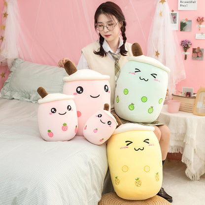 Pearl Milk Tea Pillow Plush Toy