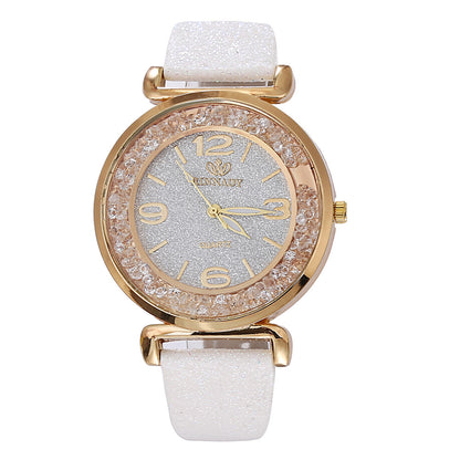 Starry Sky Theme Watch with Glitter Band nihaodropshipping