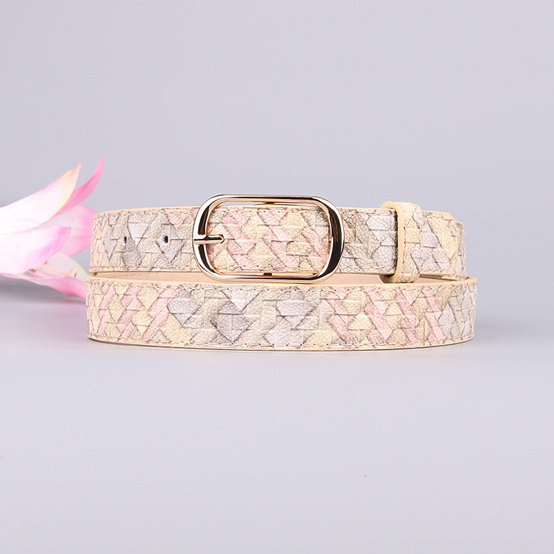 Woven Style Fashion Belt nihaodropshipping