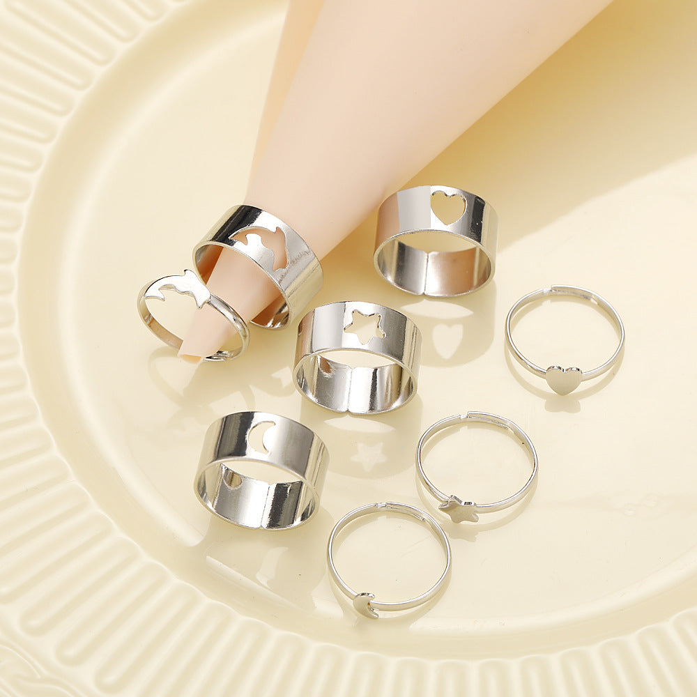 Punk Style Alloy Rings nihaodropshipping