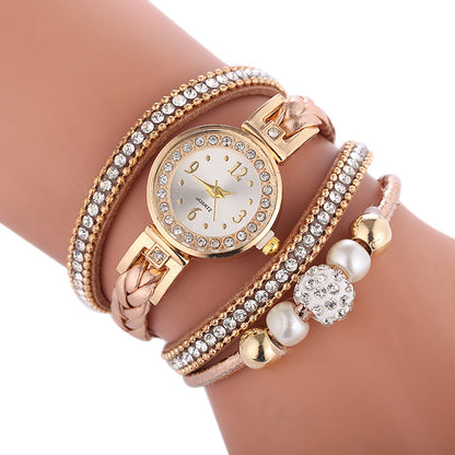 Women's Layered Bracelets with Watch nihaodropshipping