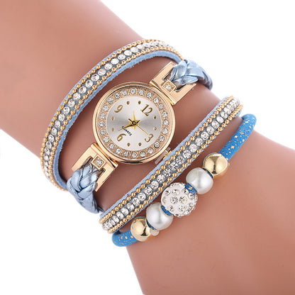 Women's Layered Bracelets with Watch nihaodropshipping