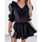 Women's Ruffle Summer Dress nihaodropshipping