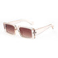 Women's Square Translucent Frame Style Sunglasses nihaodropshipping