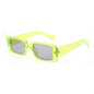 Women's Square Translucent Frame Style Sunglasses nihaodropshipping