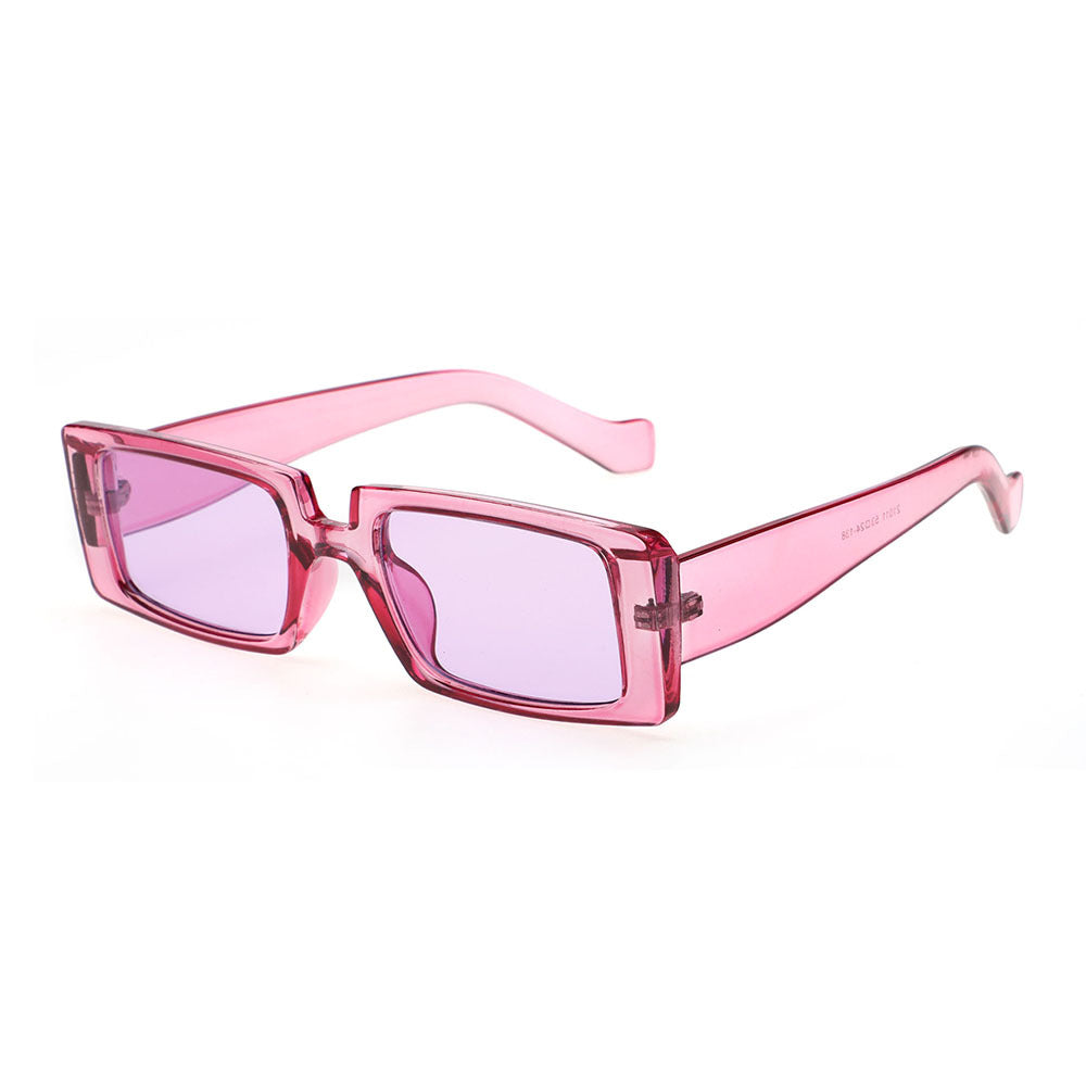 Women's Square Translucent Frame Style Sunglasses nihaodropshipping