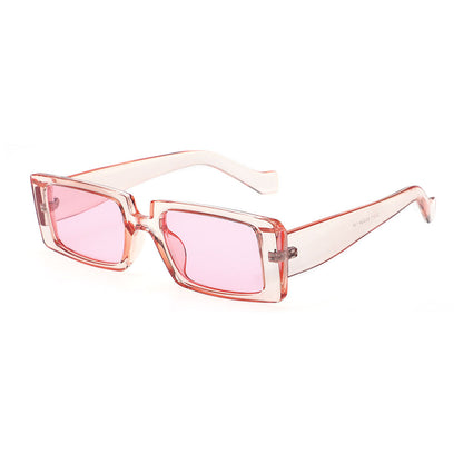 Women's Square Translucent Frame Style Sunglasses nihaodropshipping