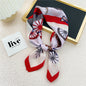 Women's Printed Silk Scarf nihaodropshipping