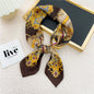 Women's Printed Silk Scarf nihaodropshipping