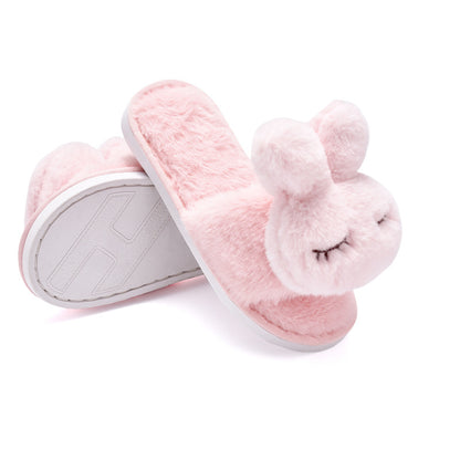 Women's Rabbit Eyelash Slippers nihaodropshipping