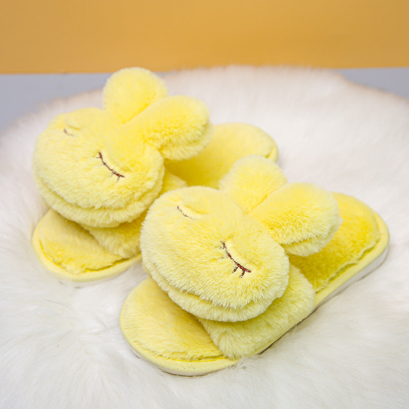 Women's Rabbit Eyelash Slippers nihaodropshipping