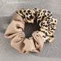 Women's Pleather Animal Print Scrunchies nihaodropshipping