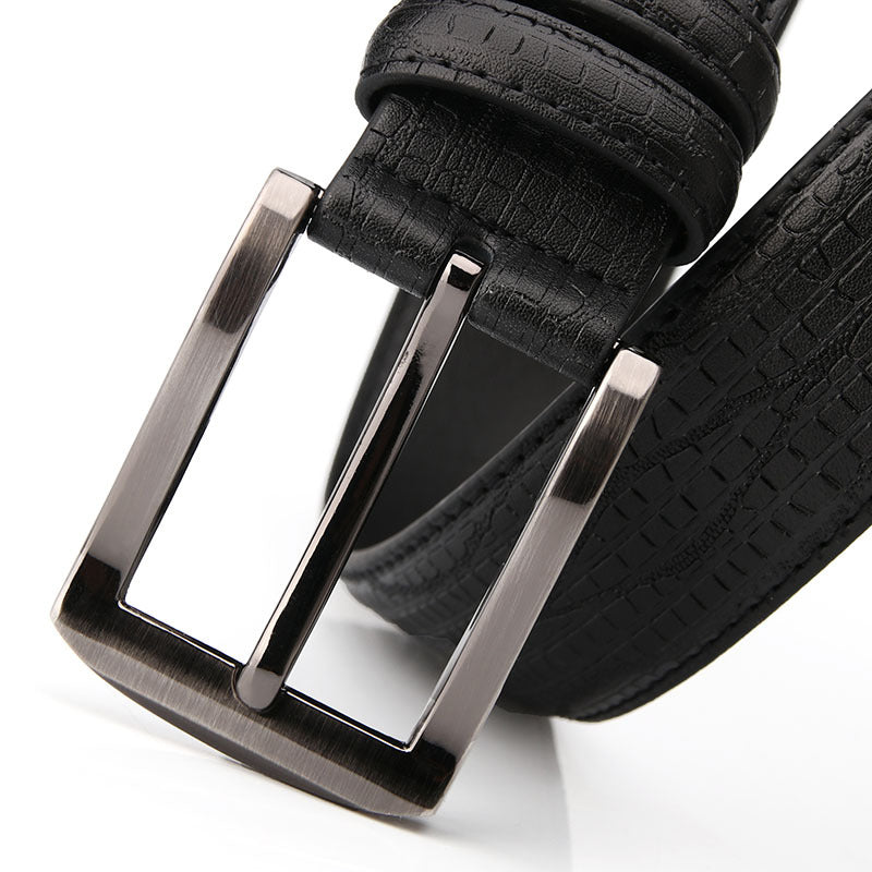 Men's Pin Buckle Business Belt nihaodropshipping