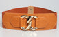 Metal Buckle Wide Width Elastic Waist Belt nihaodropshipping