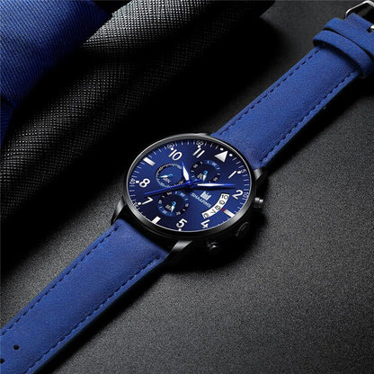 Men's Belt Style Stainless Steel Wristwatch nihaodropshipping