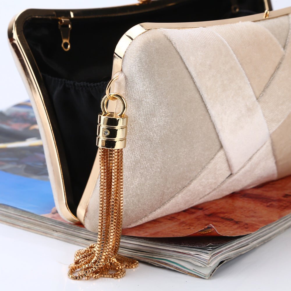 Tassel Dinner Evening Clutch Bag nihaodropshipping