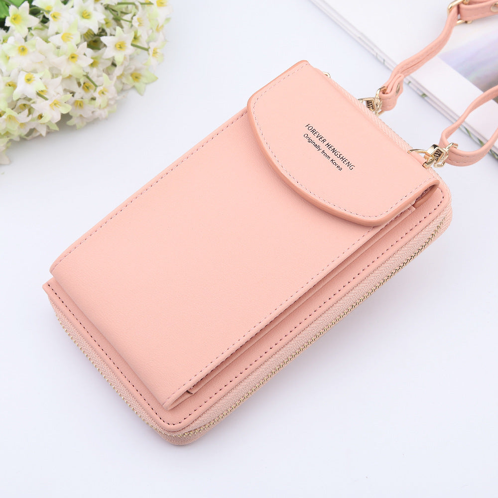 PU Leather Mobile Phone Messenger Bag nihaodropshipping