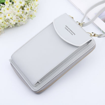 PU Leather Mobile Phone Messenger Bag nihaodropshipping