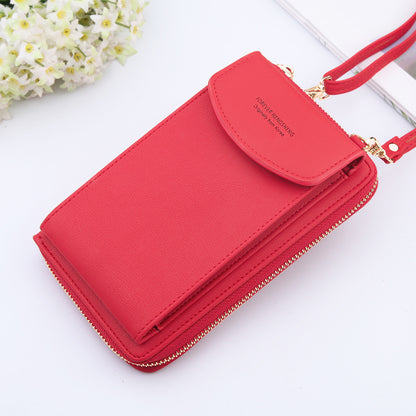 PU Leather Mobile Phone Messenger Bag nihaodropshipping