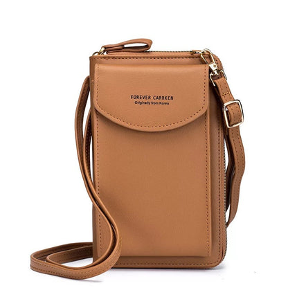 PU Leather Mobile Phone Messenger Bag nihaodropshipping