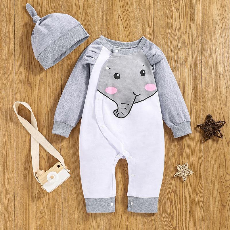 Newborn One-piece Long Sleeve Rompers nihaodropshipping