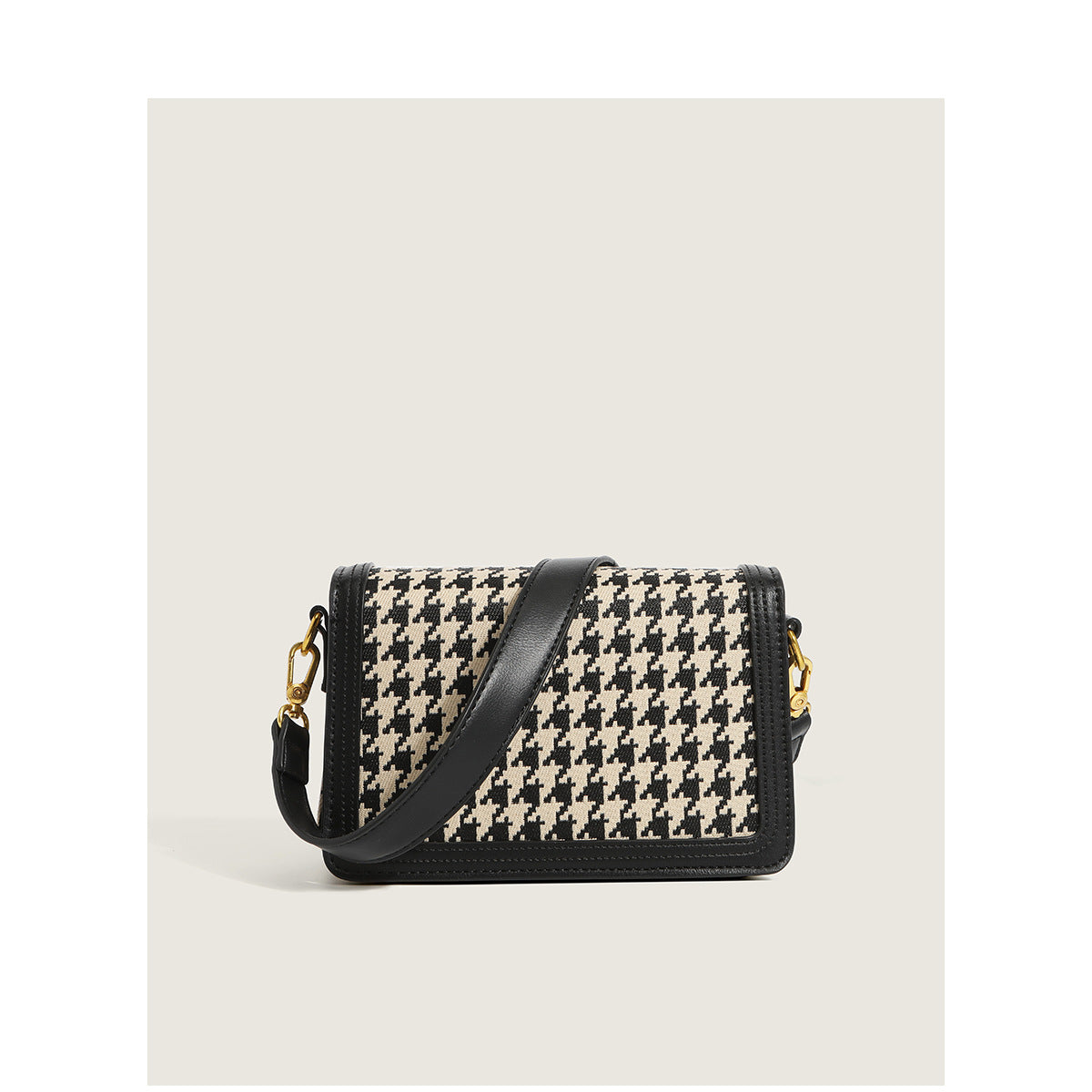 Women's Houndstooth Messenger Bag nihaodropshipping