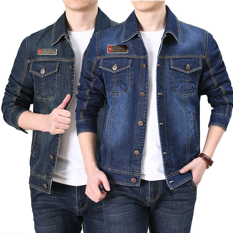 Men's Denim Jacket nihaodropshipping