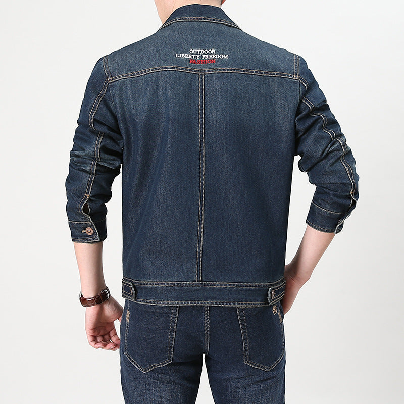 Men's Denim Jacket nihaodropshipping