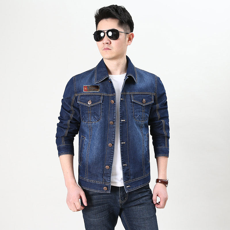 Men's Denim Jacket nihaodropshipping